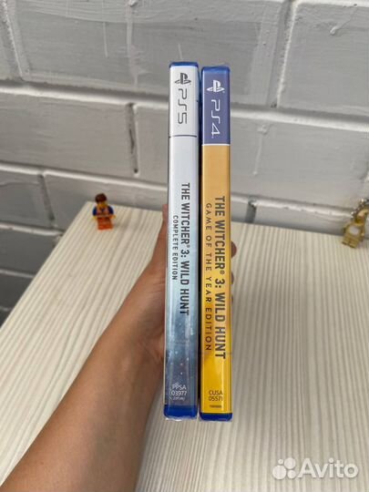 Новый Ведьмак 3 Игра года PS4/PS5 запечатанный