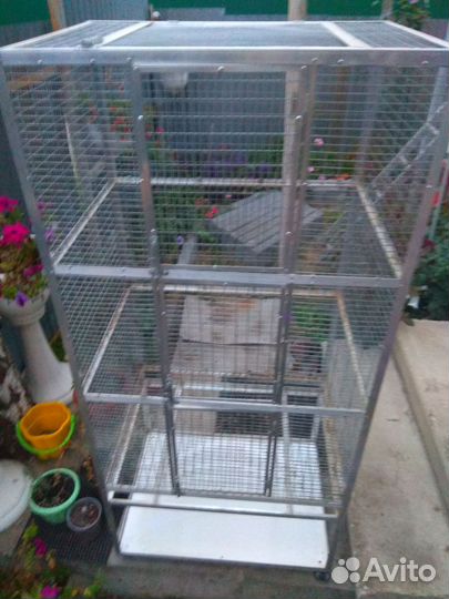 Клетка для шиншиллы бу