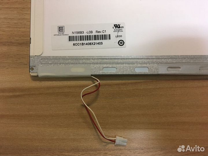 Матрица 15.6 30 pin ламповая N156B3