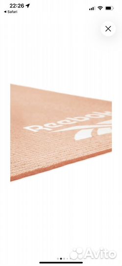 Reebok новый коврик спортивный доя йоги