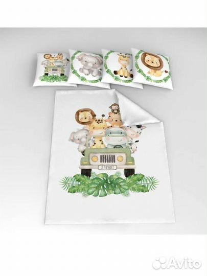 Бортики в кроватку новые