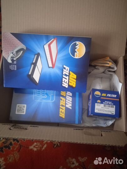 Комплект фильтров хундай/кия