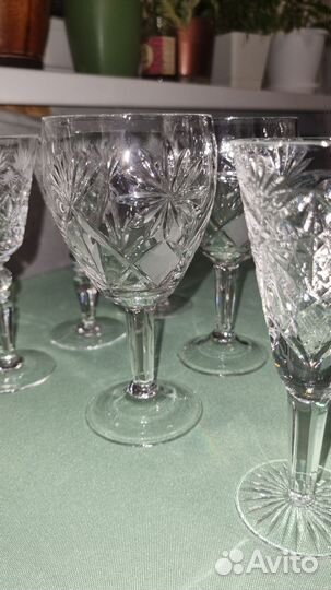 Фужеры бокалы и стаканы
