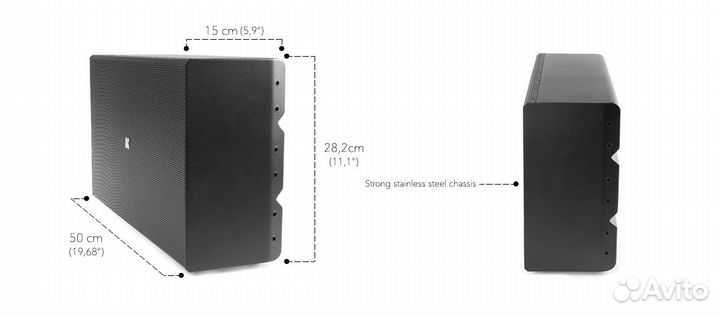 Сабвуфер K-Array KU210 (2 цвета)