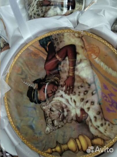 Чайный сервиз тонкий фарфор