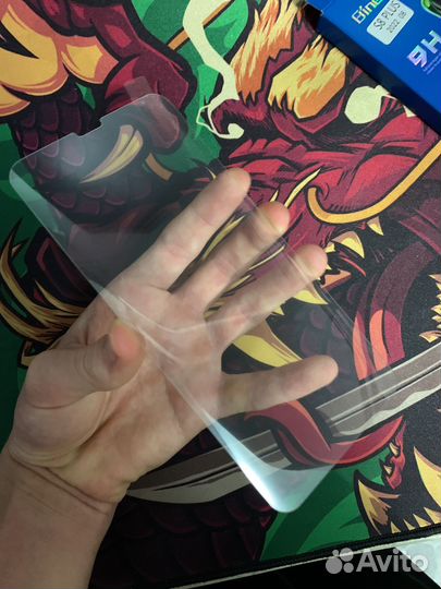 Защитное стекло S8 Plus