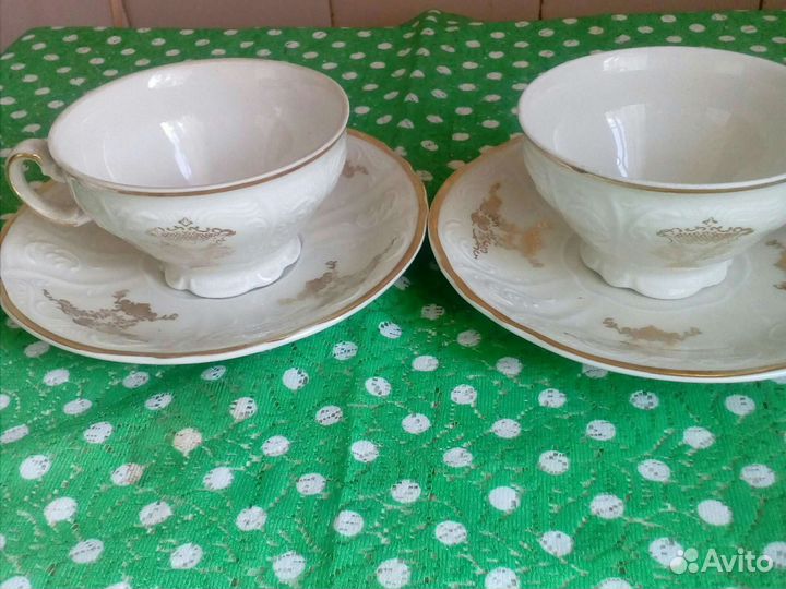 Чайные пары,фарфор