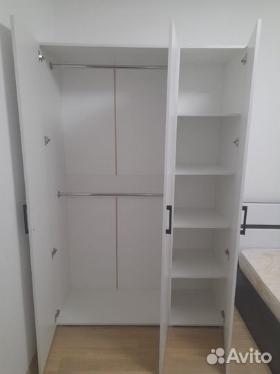 Шкаф белый ширина 135 см (новый)