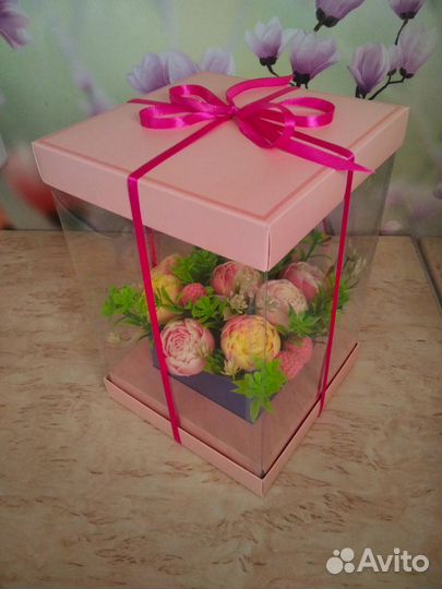 Букет из мыла