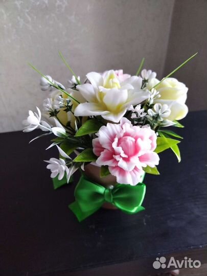 Мыльный букет