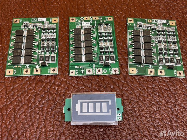 Платы заряда Li-ion BMS 3S 40A / 3S 60A / 4S 40А