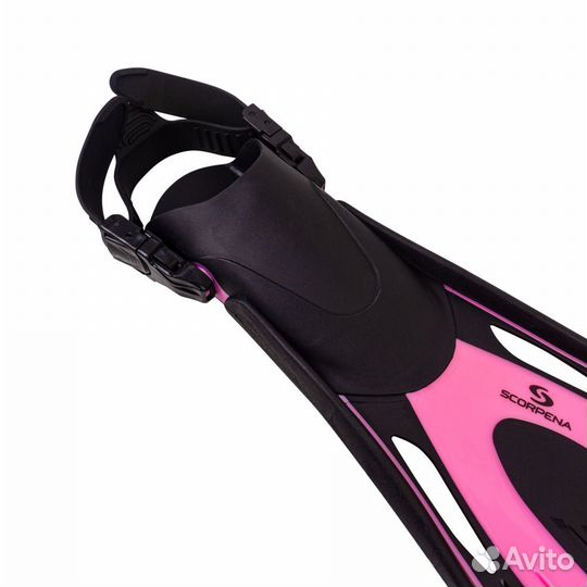 Ласты Scorpena Tahiti, розовые 37/38