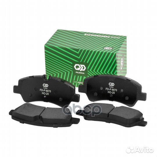 Колодки тормозные дисковые задние fd-p9970 pilenga