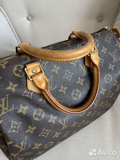 Сумка louis vuitton speedy 30 оригинал винтаж