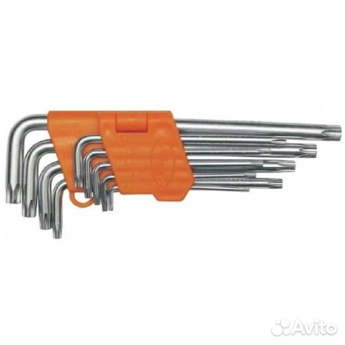 Набор ключей L-образн. torx (9 предм. Т10-Т50)