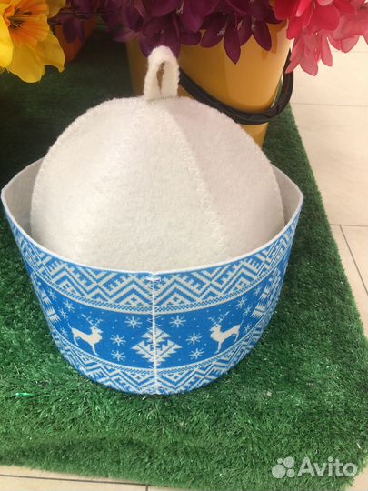 Шапка банная