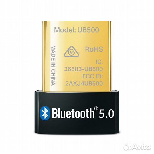 Сверхкомпактный USB-адаптер Bluetooth 5.0 (UB500)