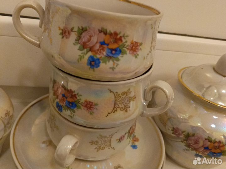 Кофейный сервиз Дулево