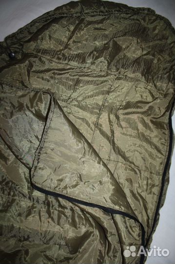 Армейский спальный мешок-одеяло защитного цвета