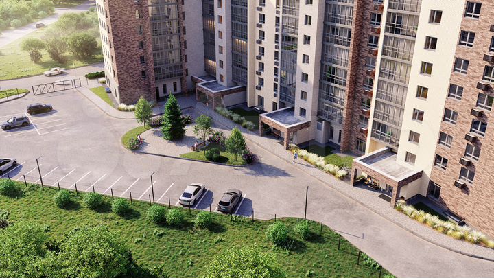 1-к. квартира, 36,8 м², 4/11 эт.