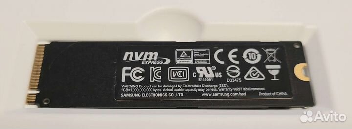 SSD Samsung 960 EVO 500Gb NVMe M.2