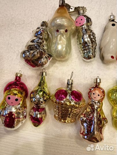 Елочные игрушки СССР одним лотом
