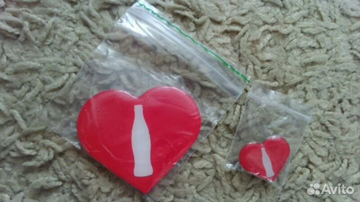 Значок и магнит Coca-Cola Кока-Кола новые