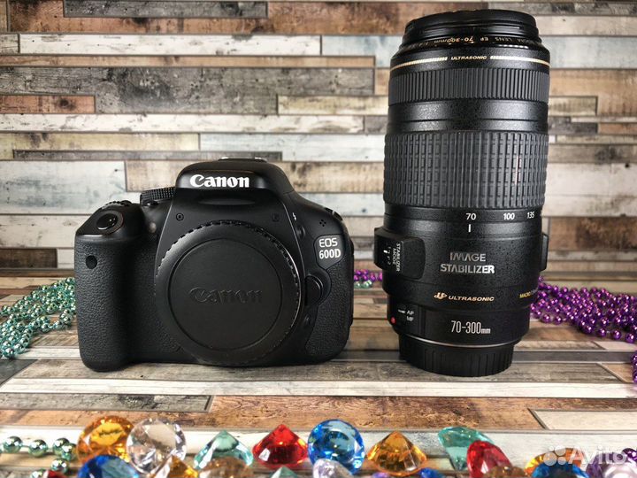 Canon EOS 600D kit 70-300mm 4-5.6 IS USM (A183)
