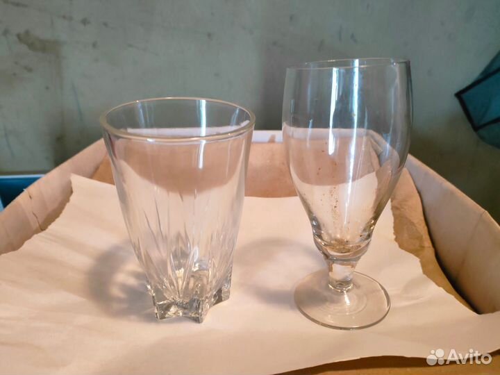 Стаканы бокалы