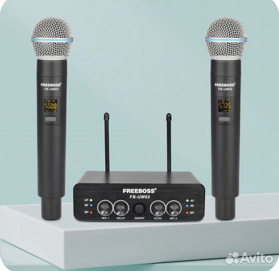 Радиосистема радиомикрофон микрофон для караоке