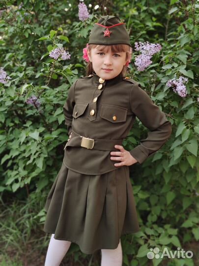 Детский военный костюм