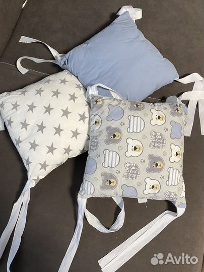 Бортики в детскую кроватку