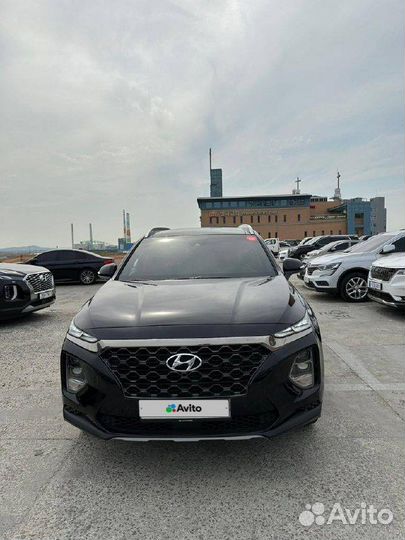Hyundai Santa Fe 2.2 AT, 2019, 55 000 км