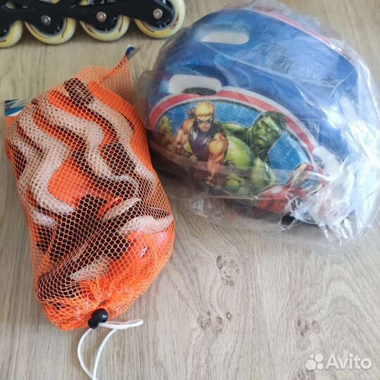 Детские ролики и защита