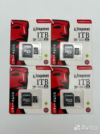 Карта памяти micro Sd Kingston 1TB