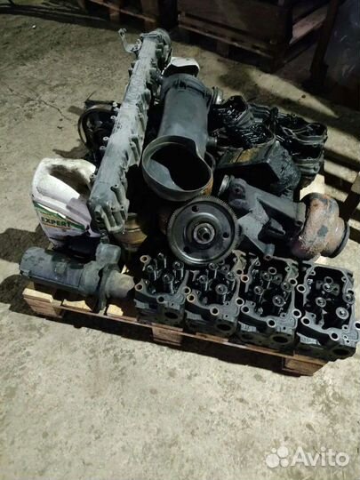 Двигатель Скания DT1202L02 разбор