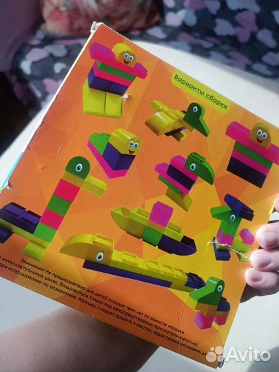 Развивающие игрушки 4 шт + палитра для красок