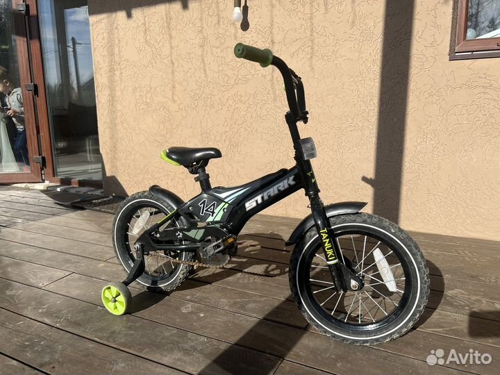 Детский велосипед Stark Tanuki 14 Boy (2017)