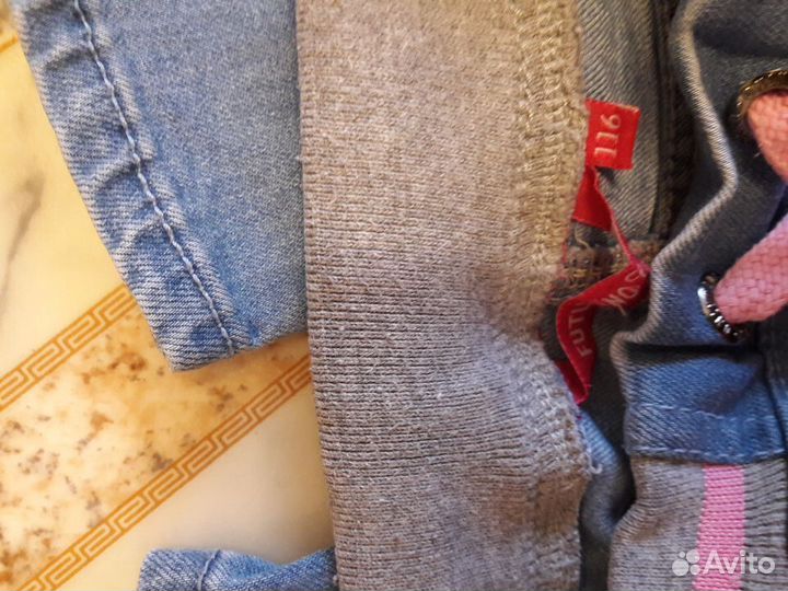 Джинсы для девочки р116