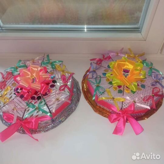 Подарочные коробки, тортик-сюрприз