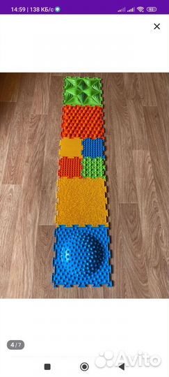 Детский модульный Орто коврик