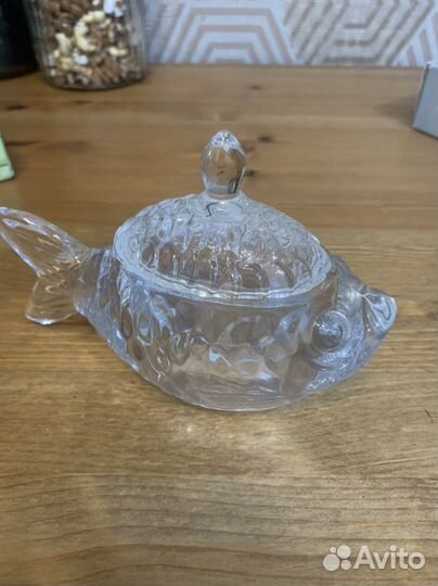 Икорница стеклянная рыбка