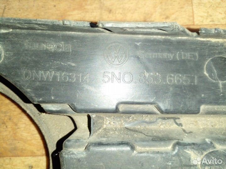 Накладка птф передняя левая Volkswagen Tiguan 1