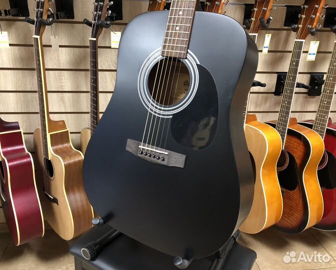 Акустическая гитара Cort ad 810 BKS +Чехол