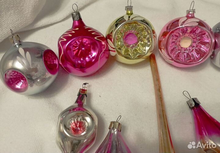 Елочные игрушки СССР