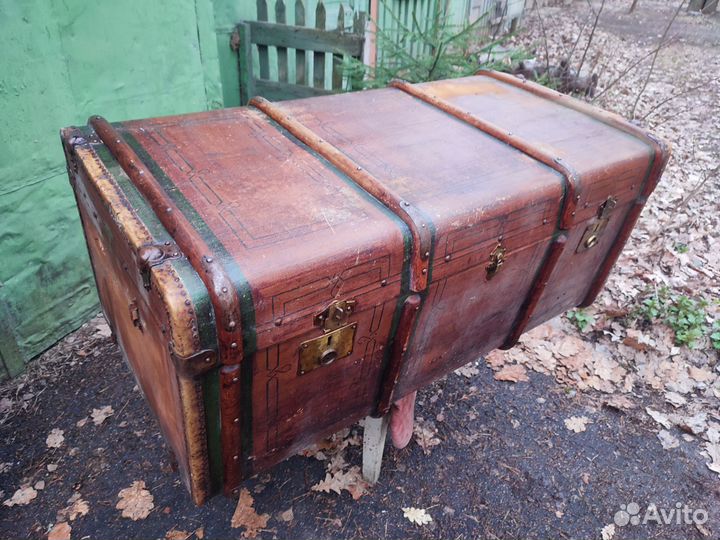 Сундук / чемодан старинный немецкий