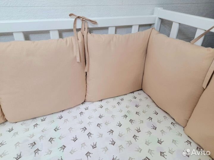 Бортики в детскую кроватку