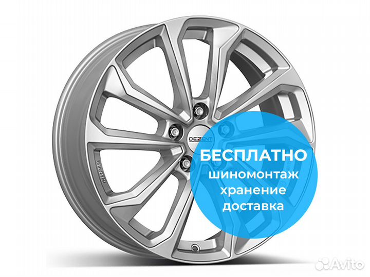 R16 5x114,3 6,5J ET50 D67,1 Dezent KS Silver