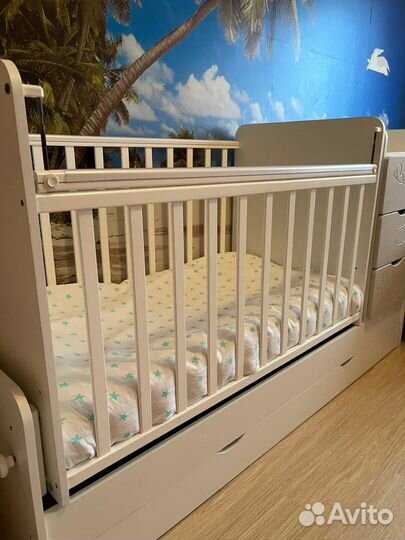 Детская кроватка трансформер