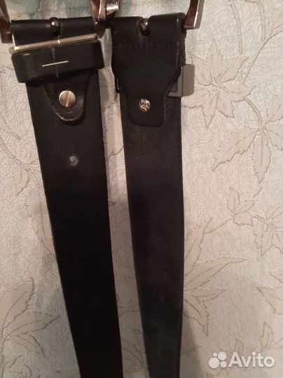 Мужской кожаный ремень